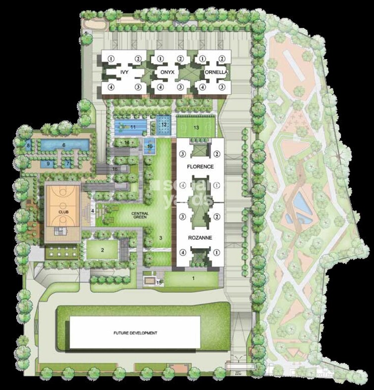 Narang Rozanne by Courtyard Master Plan Image