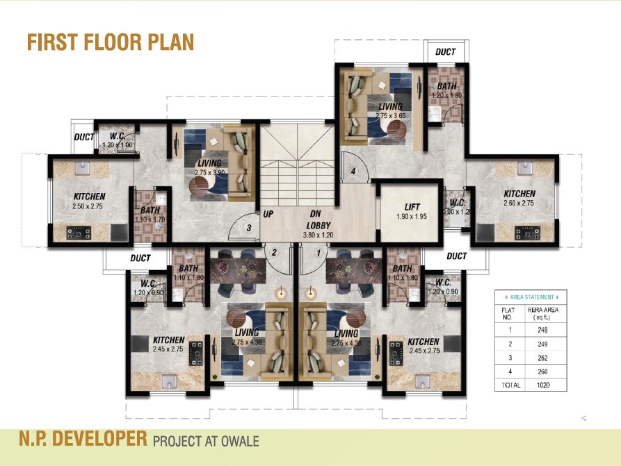 Navkar Heights Floor Plans