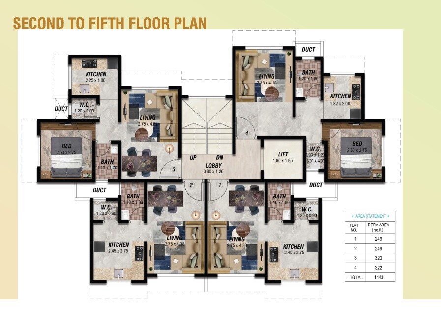 Navkar Heights Floor Plans