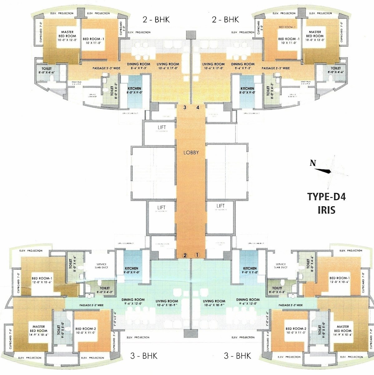 Neelkanth Greens Floor Plans