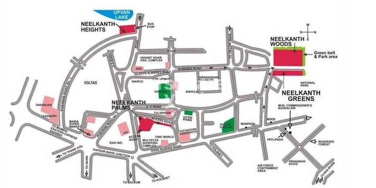 Neelkanth Greens Location Image