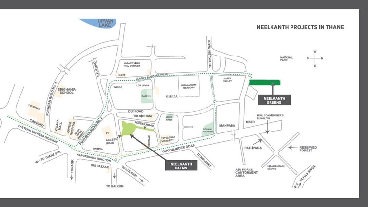 Neelkanth Palms Location Image