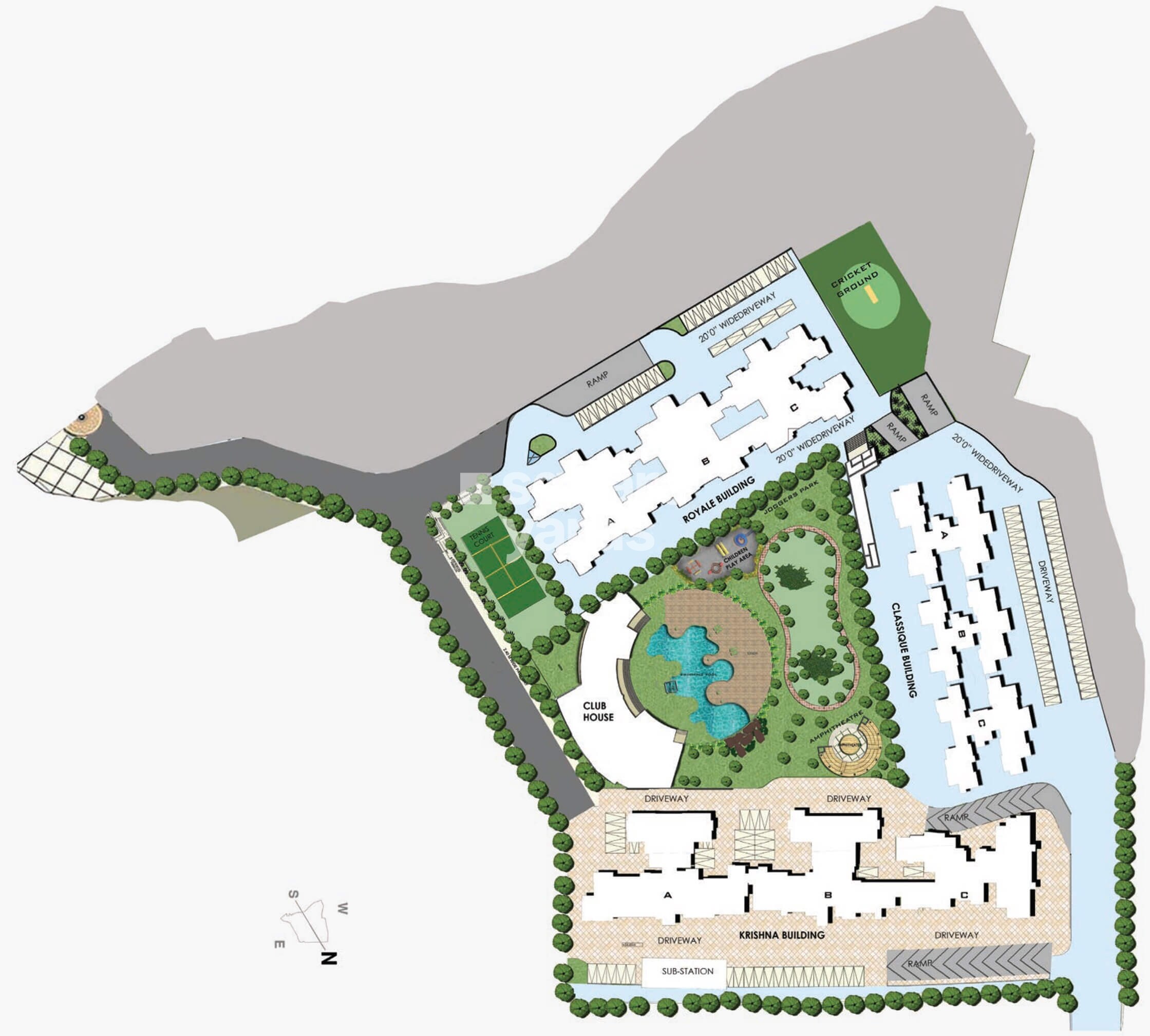 Neelkanth Palms Master Plan Image