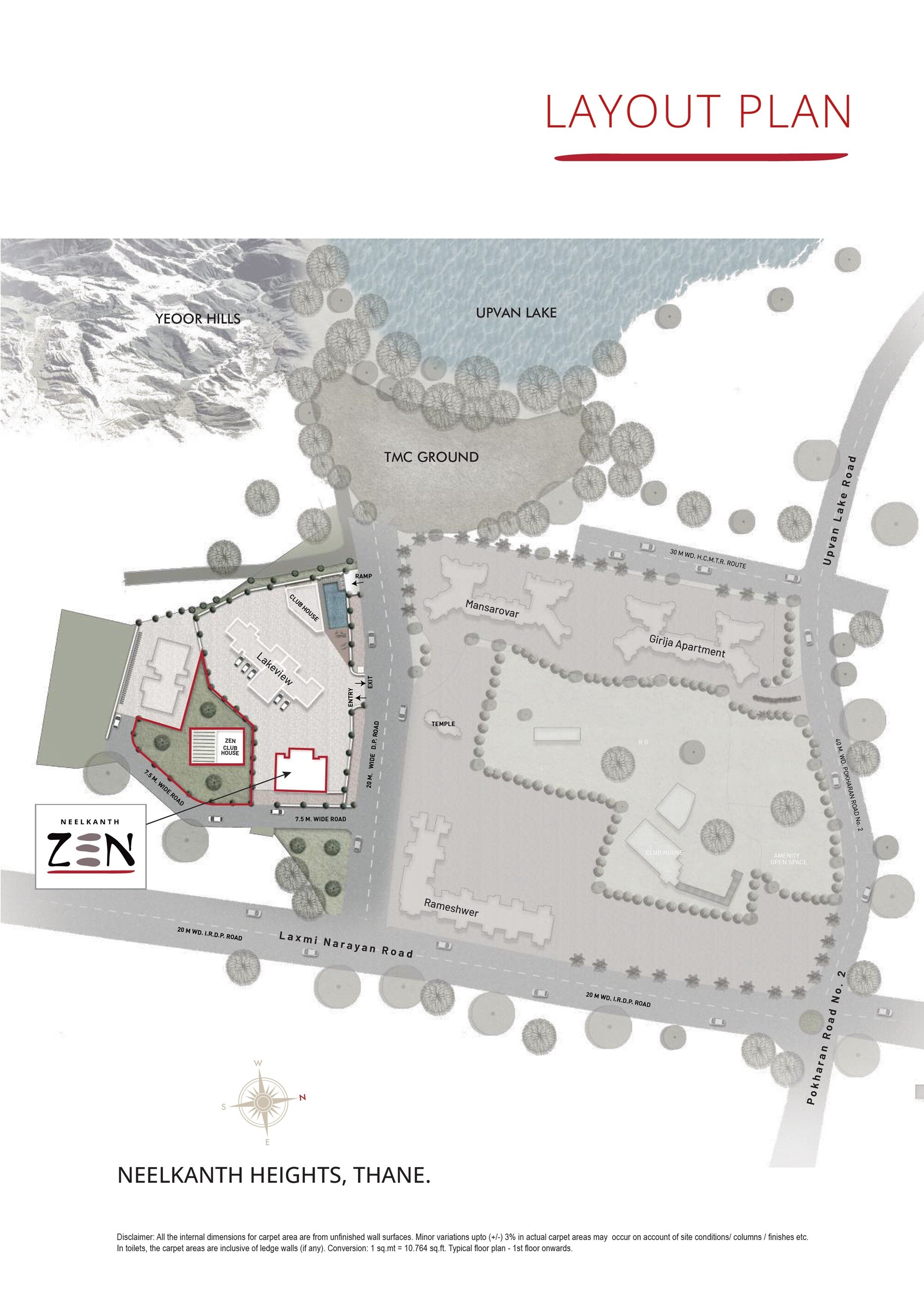 Neelkanth Zen Master Plan Image