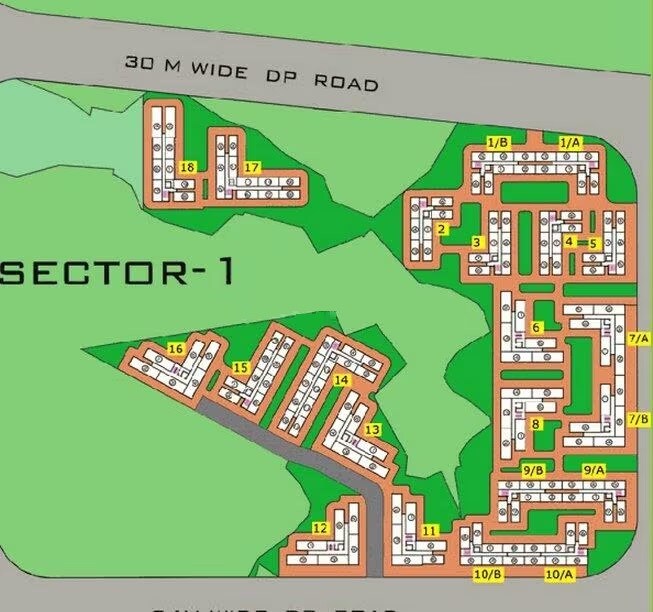Neptune Swarajya Ambivali Master Plan Image