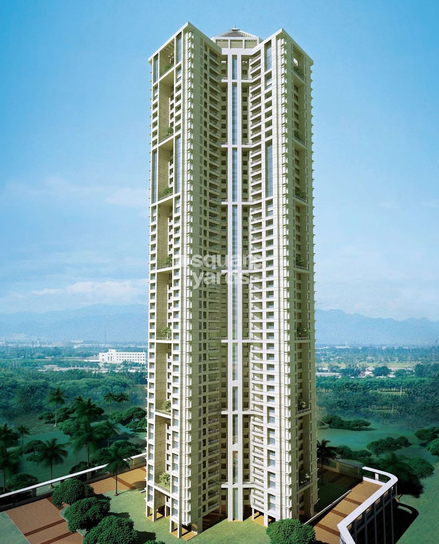 nirmal lifestyle city project tower view1 3940