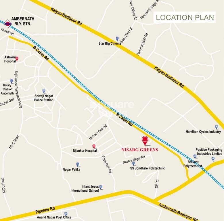 Nisarg Greens Phase II A Location Image