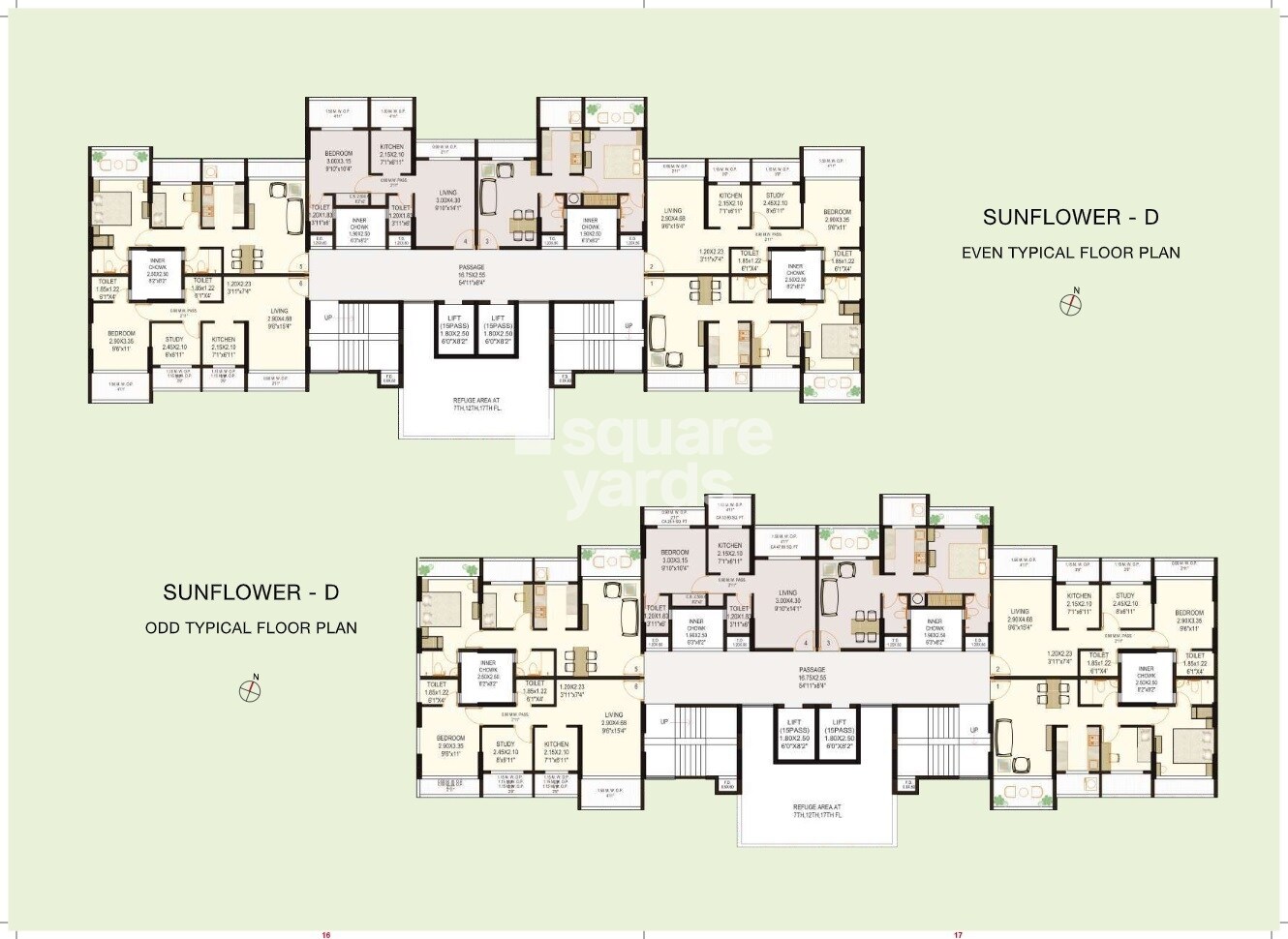 Nisarg Greens Floor Plans 1
