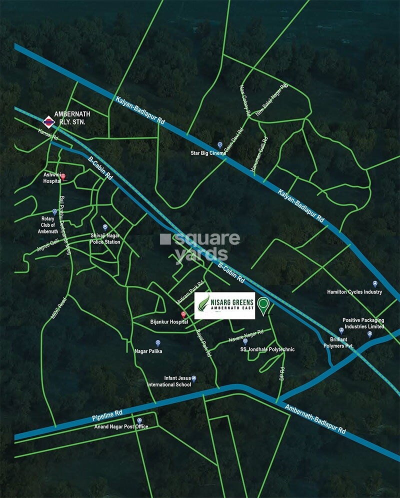 Nisarg Greens Location Image