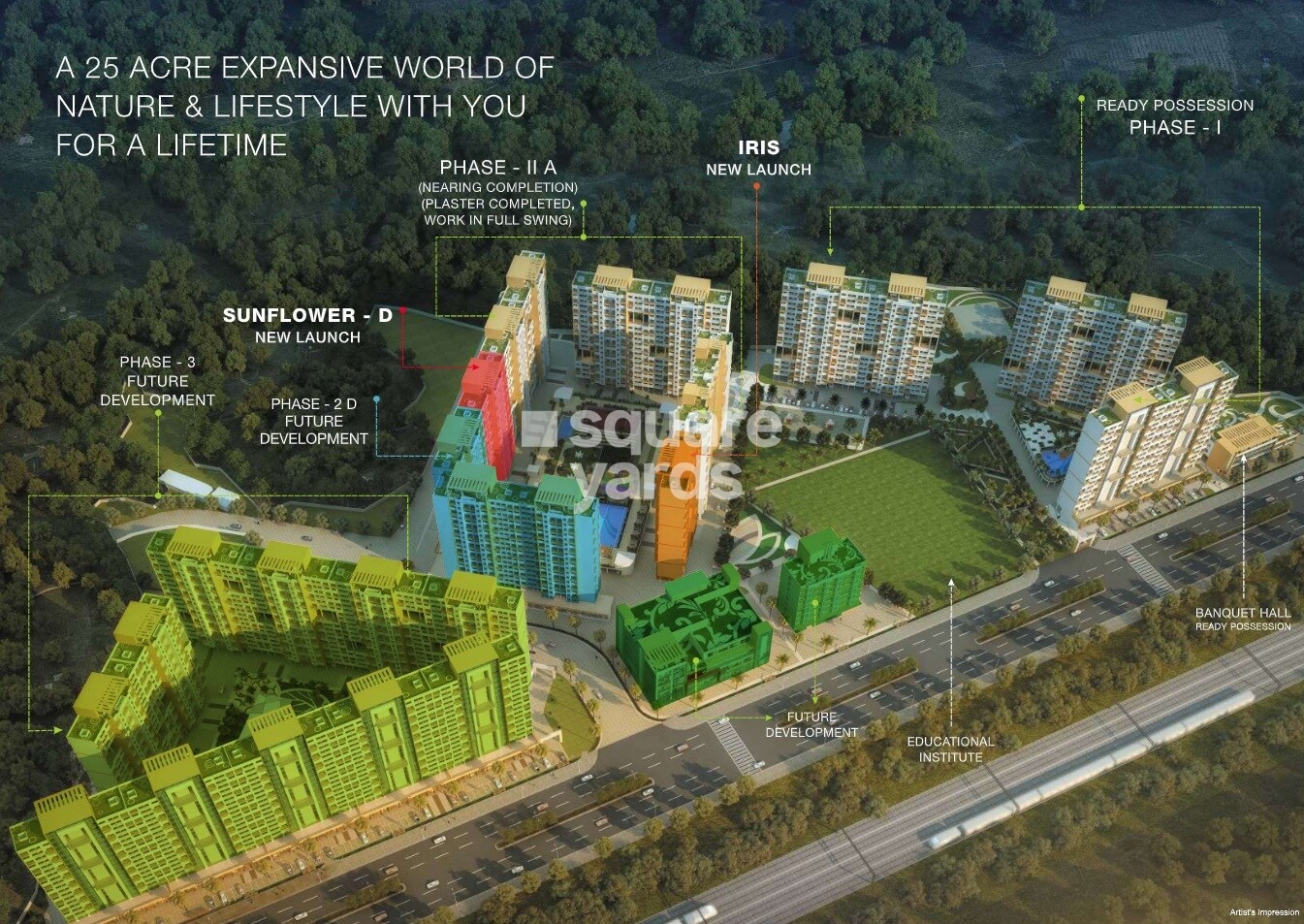 Nisarg Greens Tower View 1