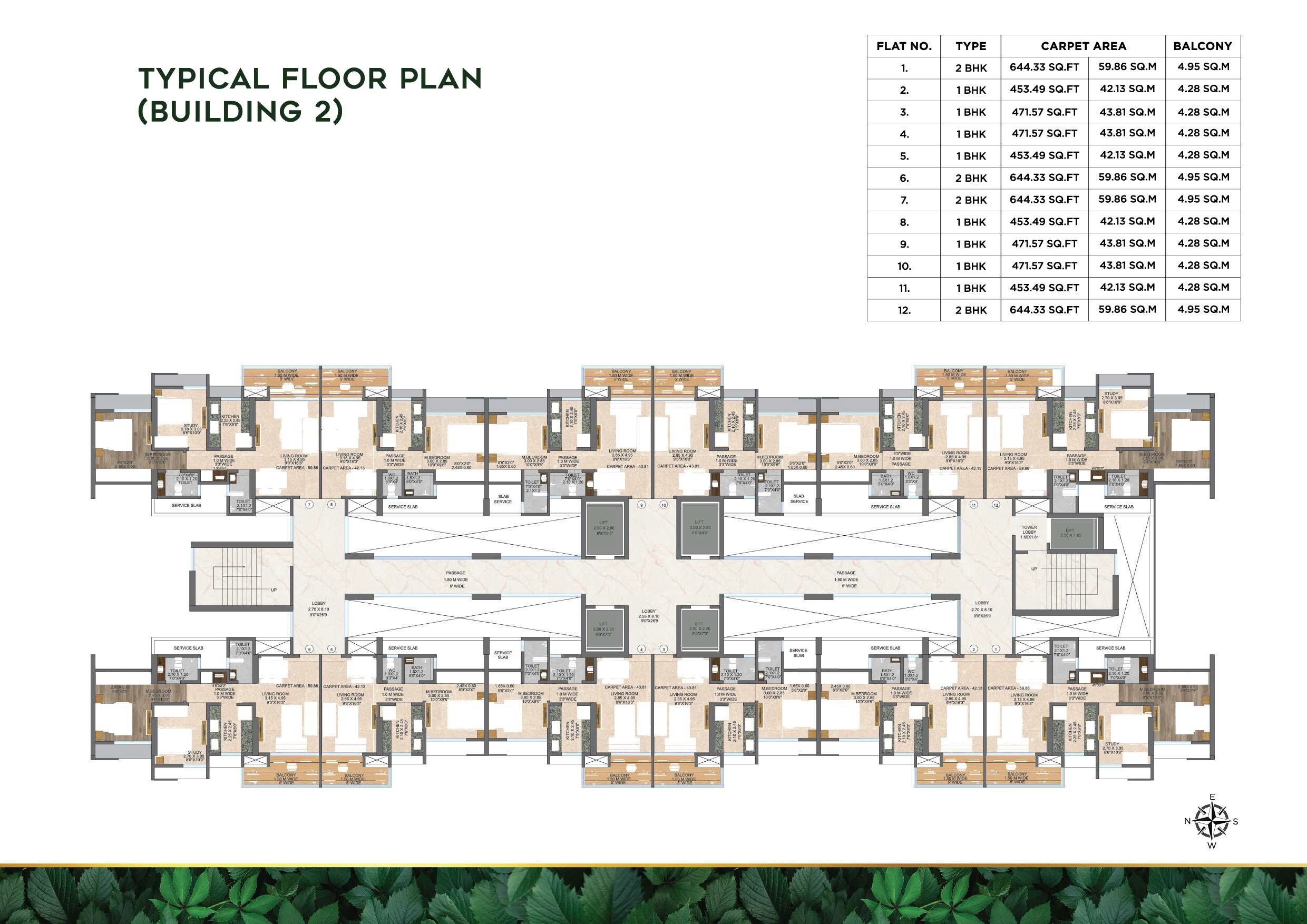 Nivasa Green City Floor Plans 2