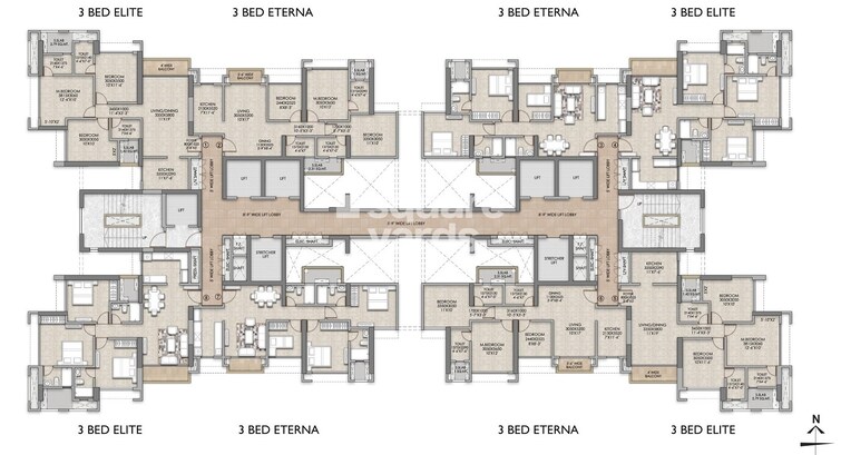 Oberoi Forestville Floor Plans 1