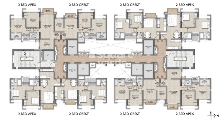 Oberoi Forestville Floor Plans 2