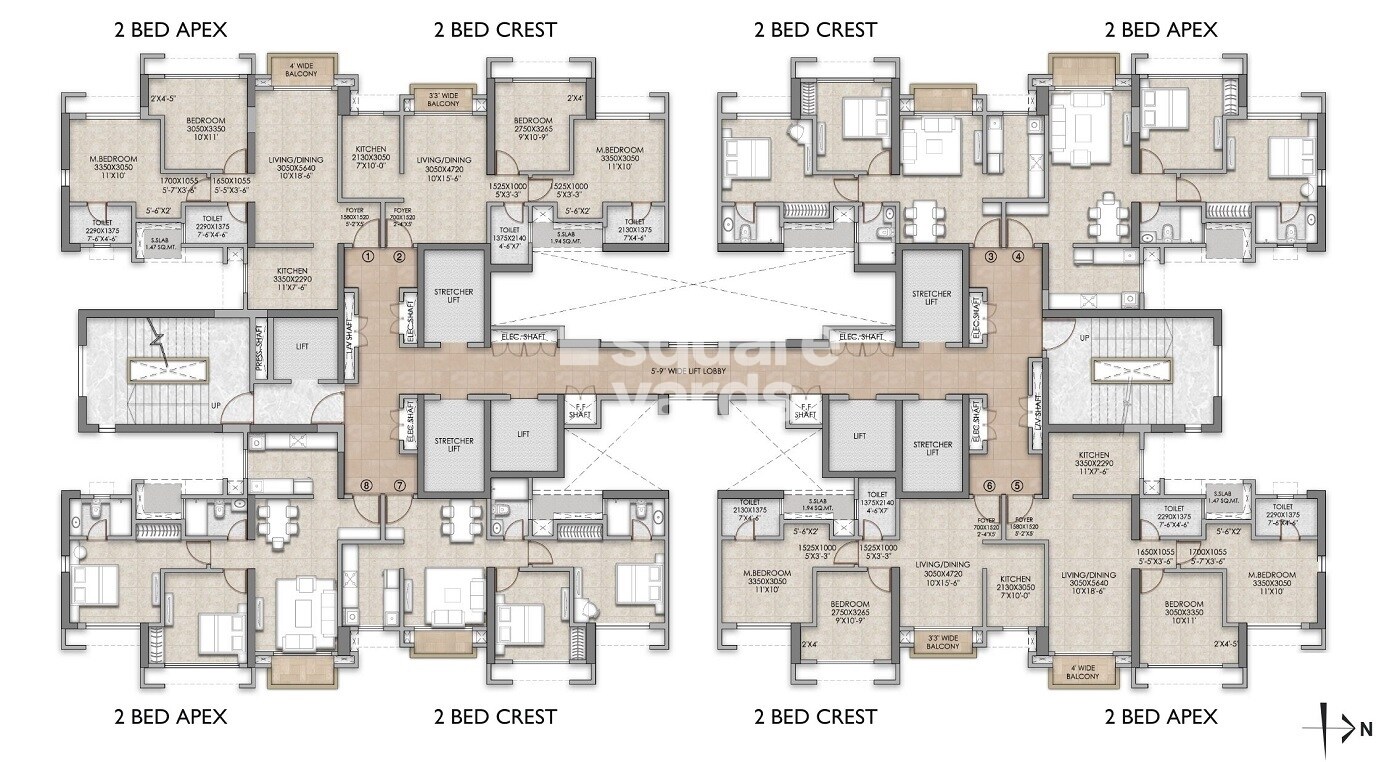 Oberoi Forestville Floor Plans 2