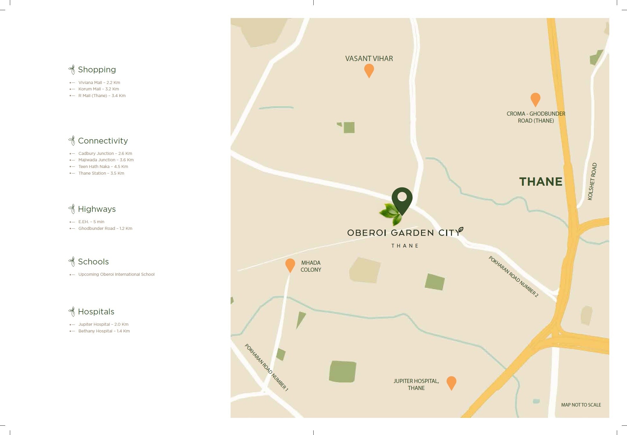 Oberoi Garden City Thane Location Image