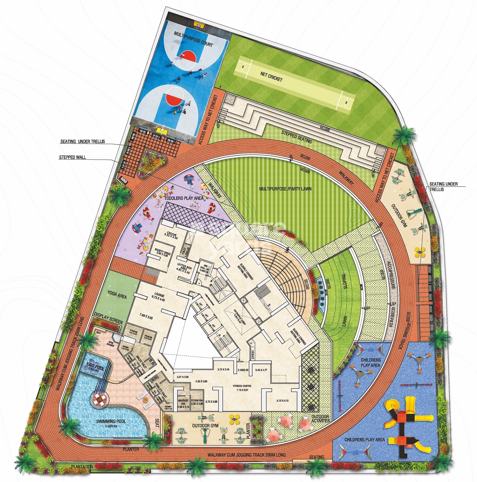 Om Divine Shloka Master Plan Image