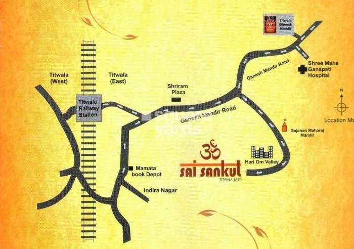 Om Sai Sankul Complex Location Image