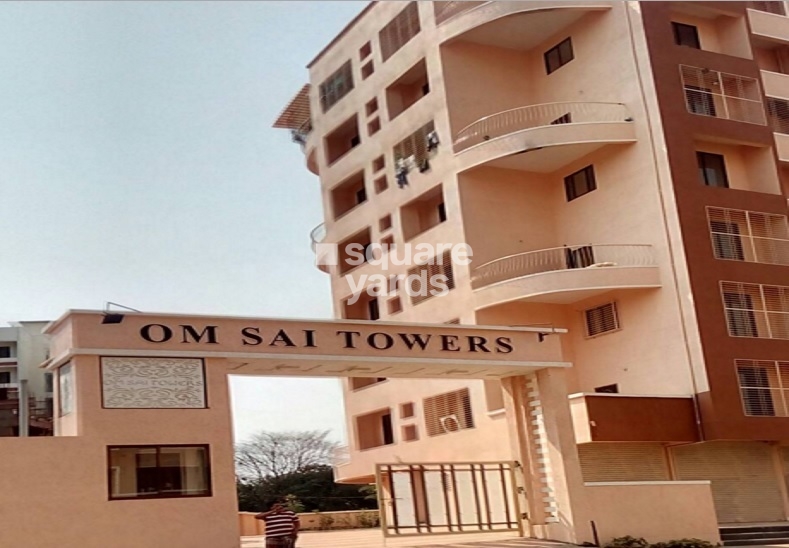 Om Sai Towers Entrance View