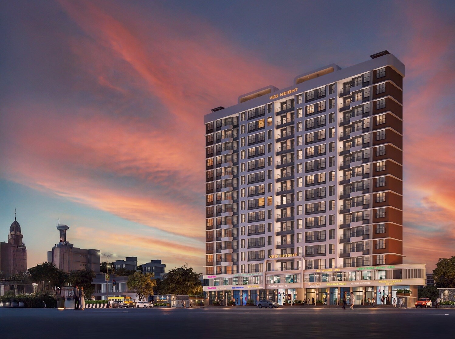 Om Ved Heights Apartment Exteriors 2