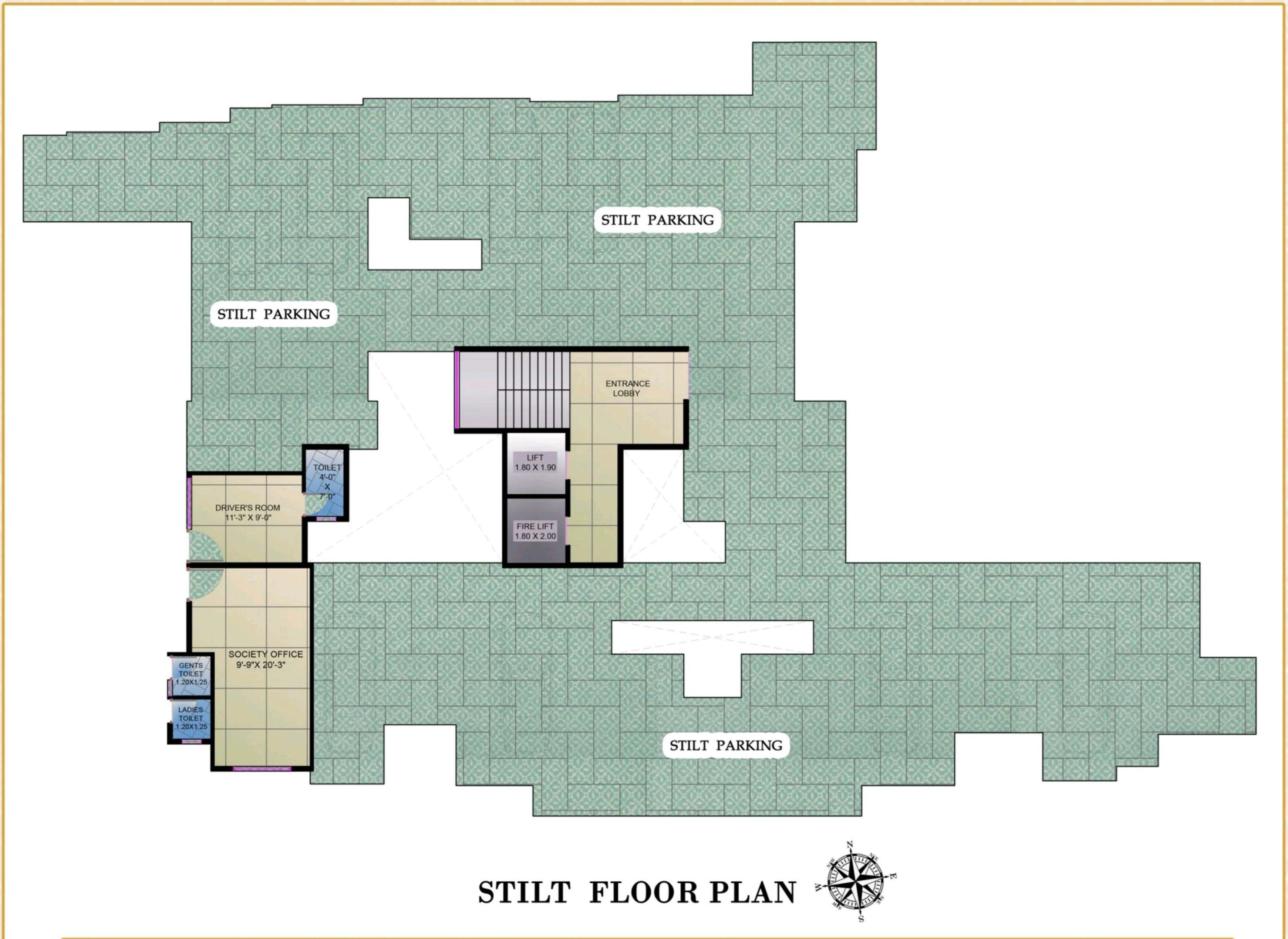 ONBV Mahadev Heights Floor Plans
