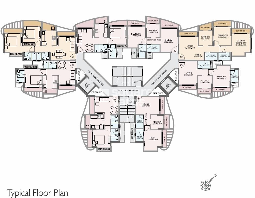 Origin Shubh Atika Floor Plans 1