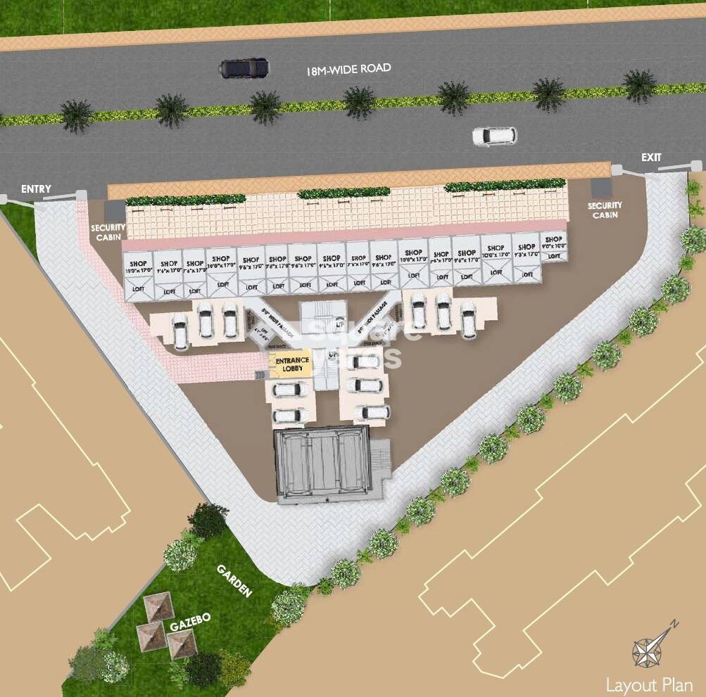 Origin Shubh Atika Master Plan Image