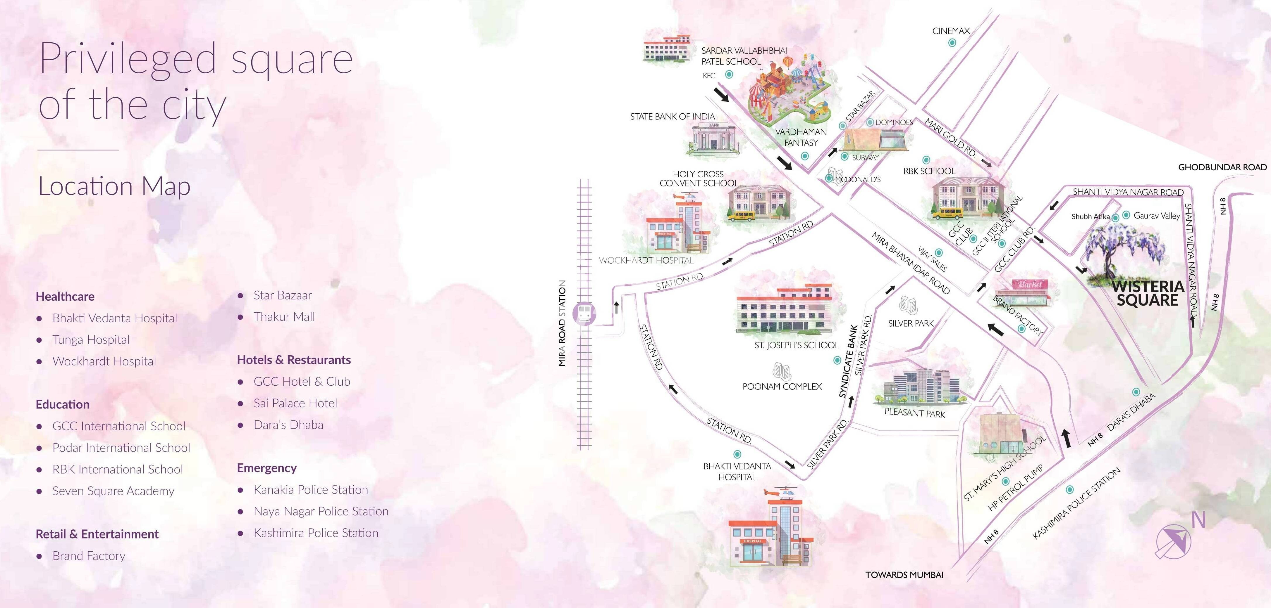 Origin Wisteria Square