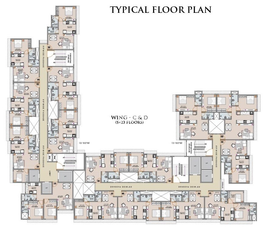 Ornate Rise Floor Plans