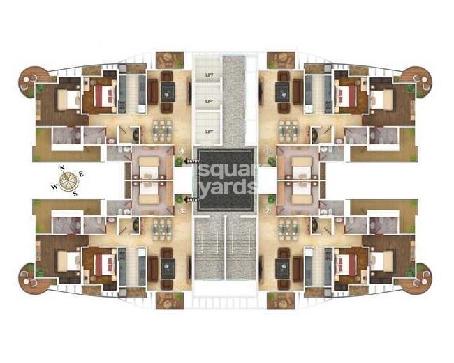 Oswal Bella Vista Floor Plans