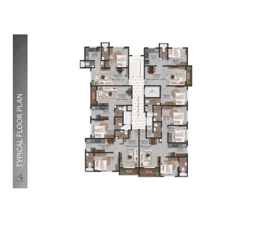 Pacific Yashogiri Floor Plans