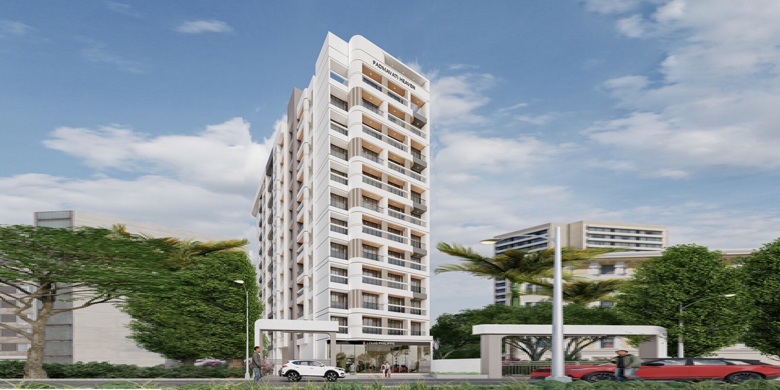 Padamavati Heaven residential project in Vehele