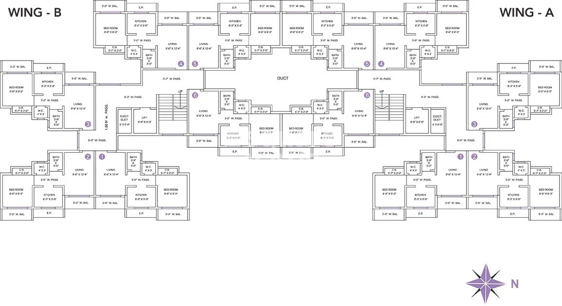 Padamavati Royal Floor Plans