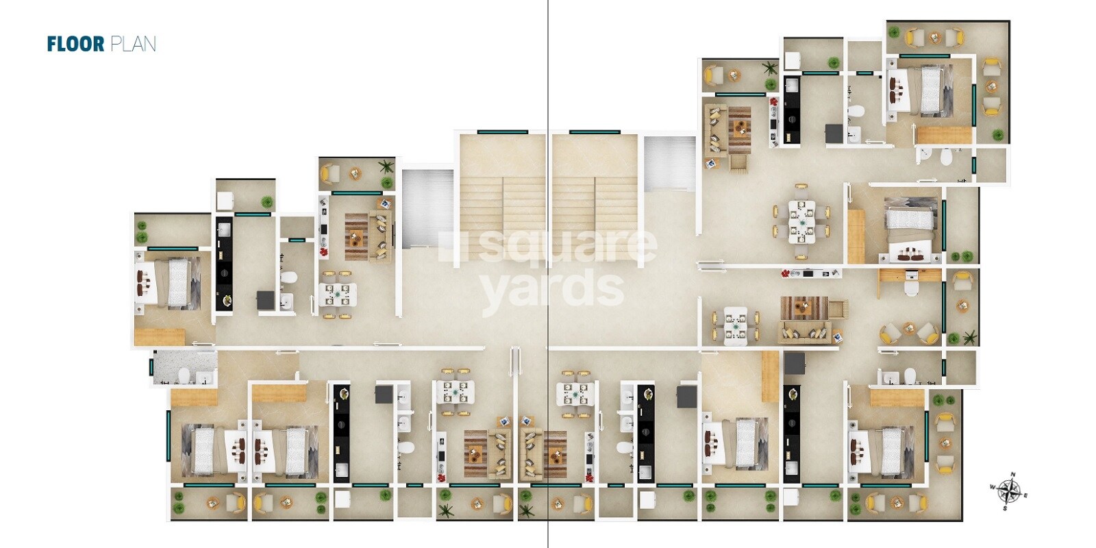 Padmadisha Paradise Floor Plans