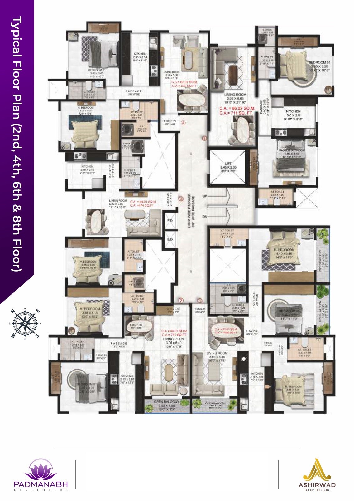 Padmanabh Ashirwad CHS Floor Plans 2