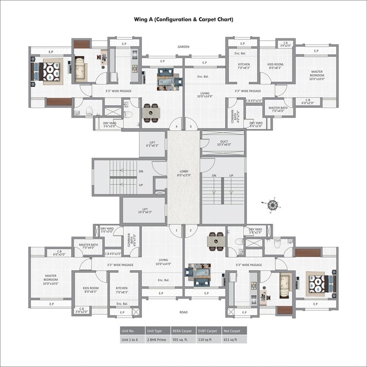 Palacia Kingston Phase 2 Floor Plans