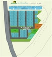 Palm Green Lagoon Row Houses Master Plan Image