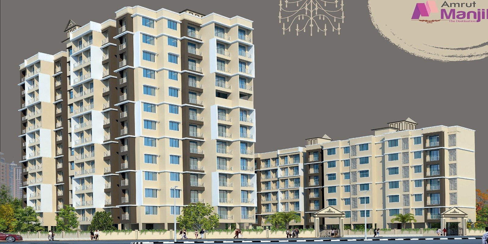 Panvelkar Amrut Manjil residential project in Badlapur West