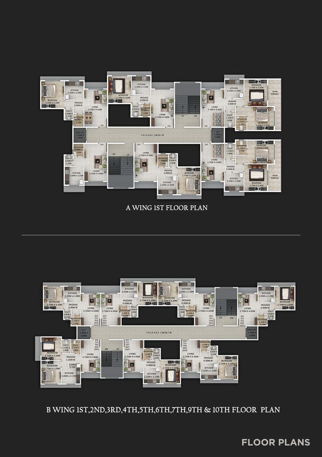 Panvelkar Amrut Towers Floor Plans 1