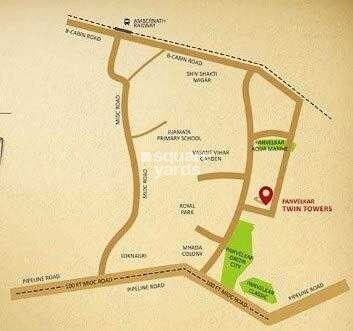 Panvelkar Twin Towers Location Image