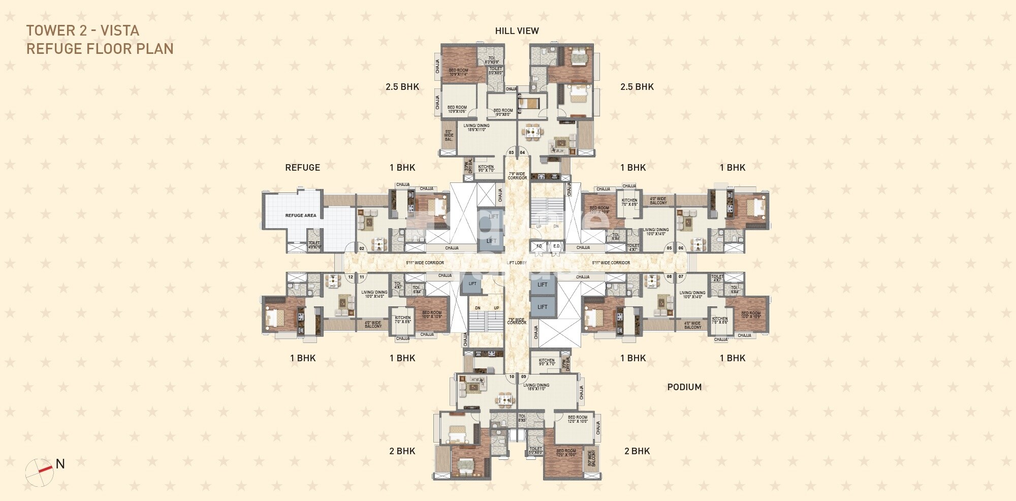 Paradise Sai World Dreams Floor Plans 2