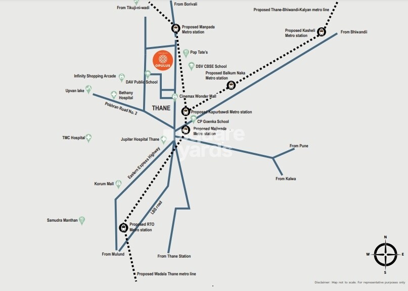Paranjape Opulus Location Image