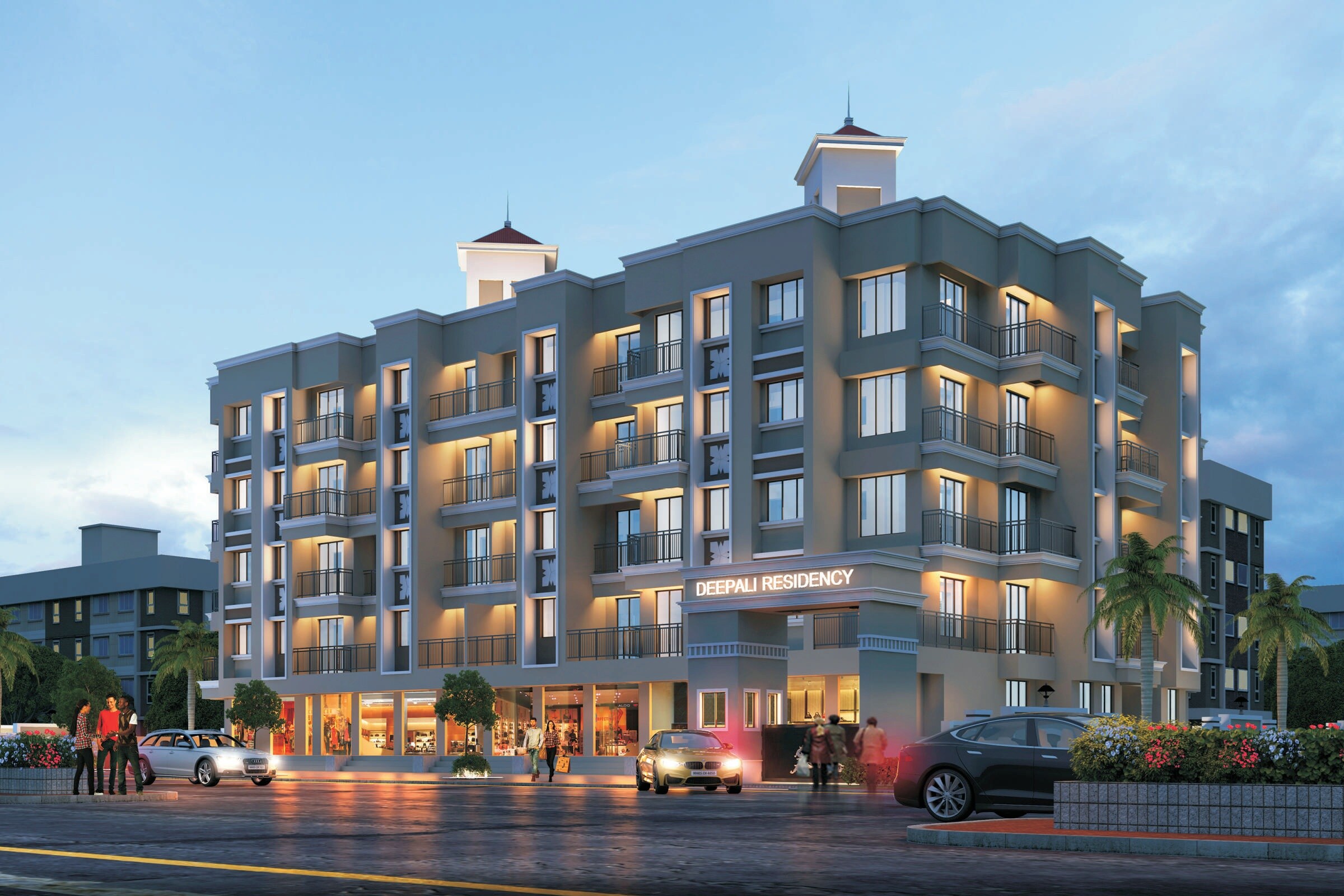 Parekh Deepali Residency Apartment Exteriors 2