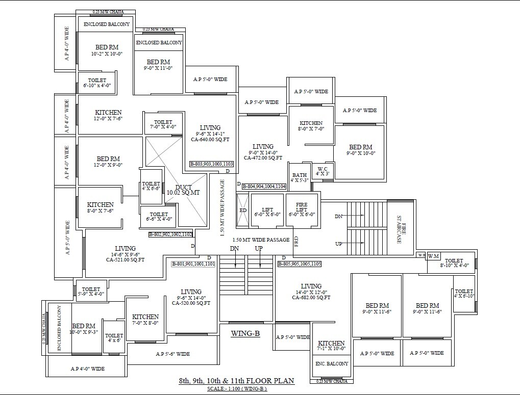 Parivartan Tower Floor Plans