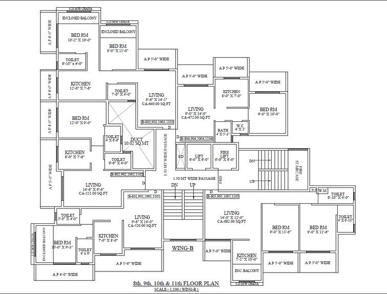 Parivartan Tower Floor Plans