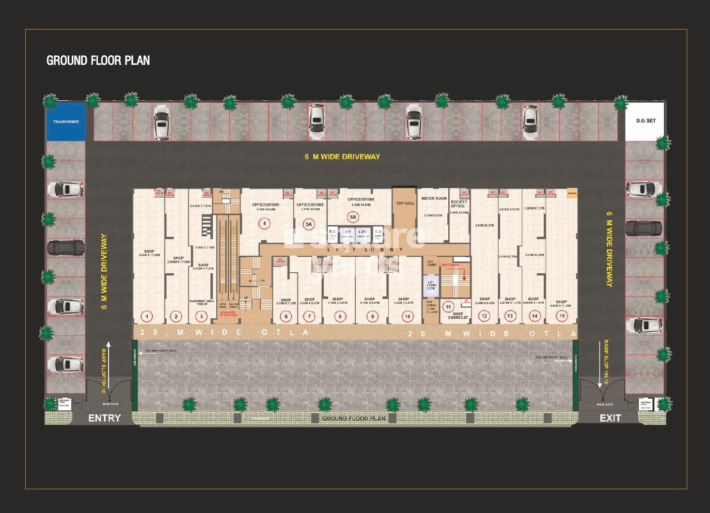 Parth Skyone Master Plan Image