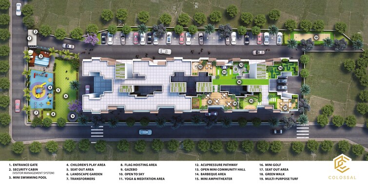 Parwati Colossal Master Plan Image