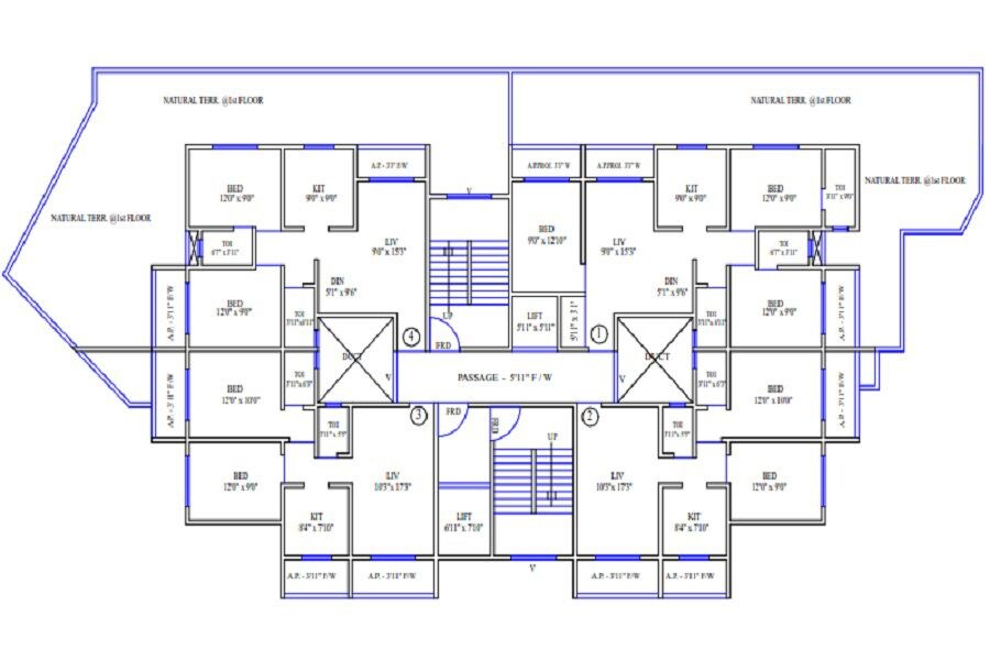 Patel Elara Floor Plans
