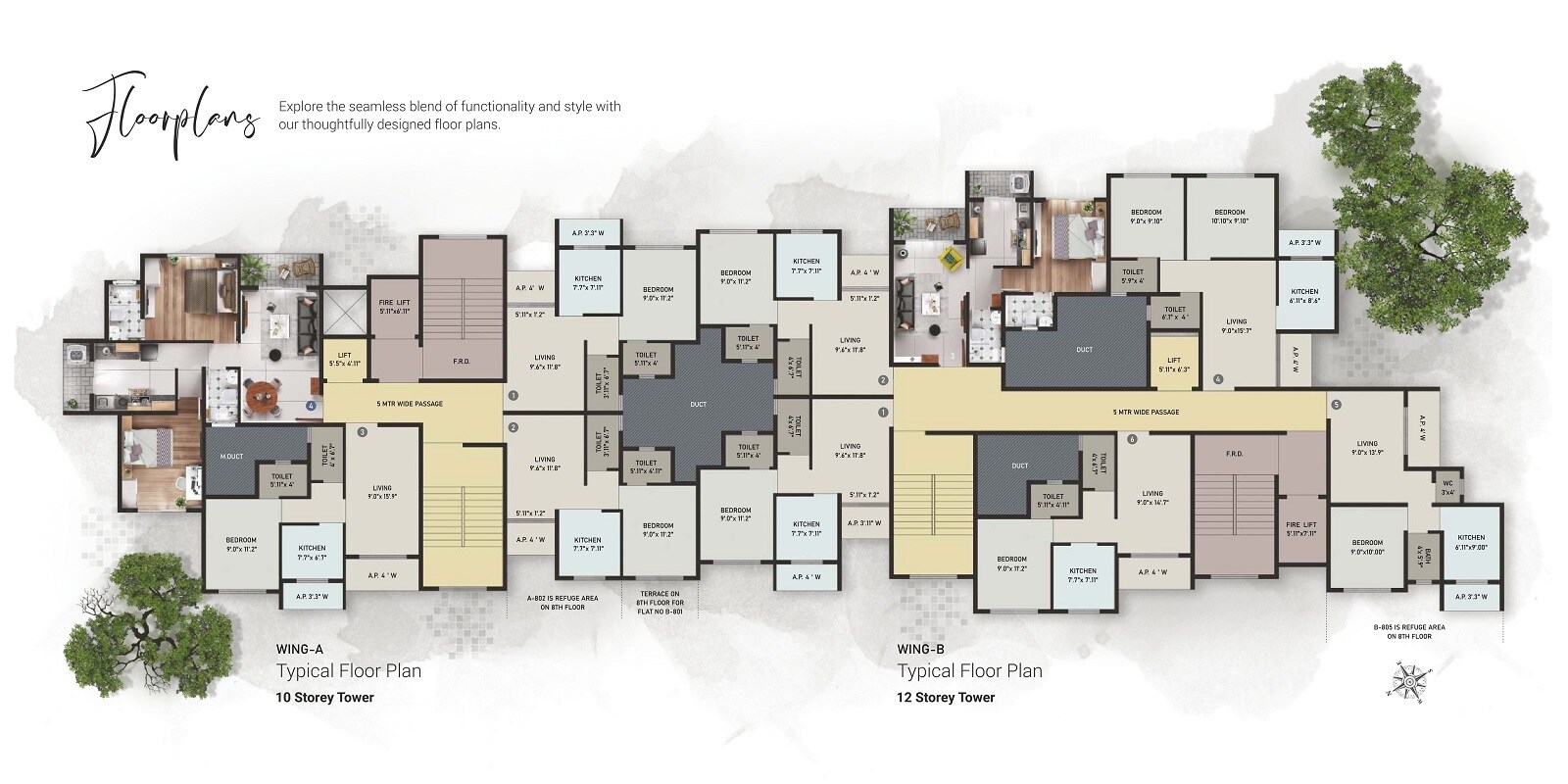 Patel Horizon Floor Plans 1