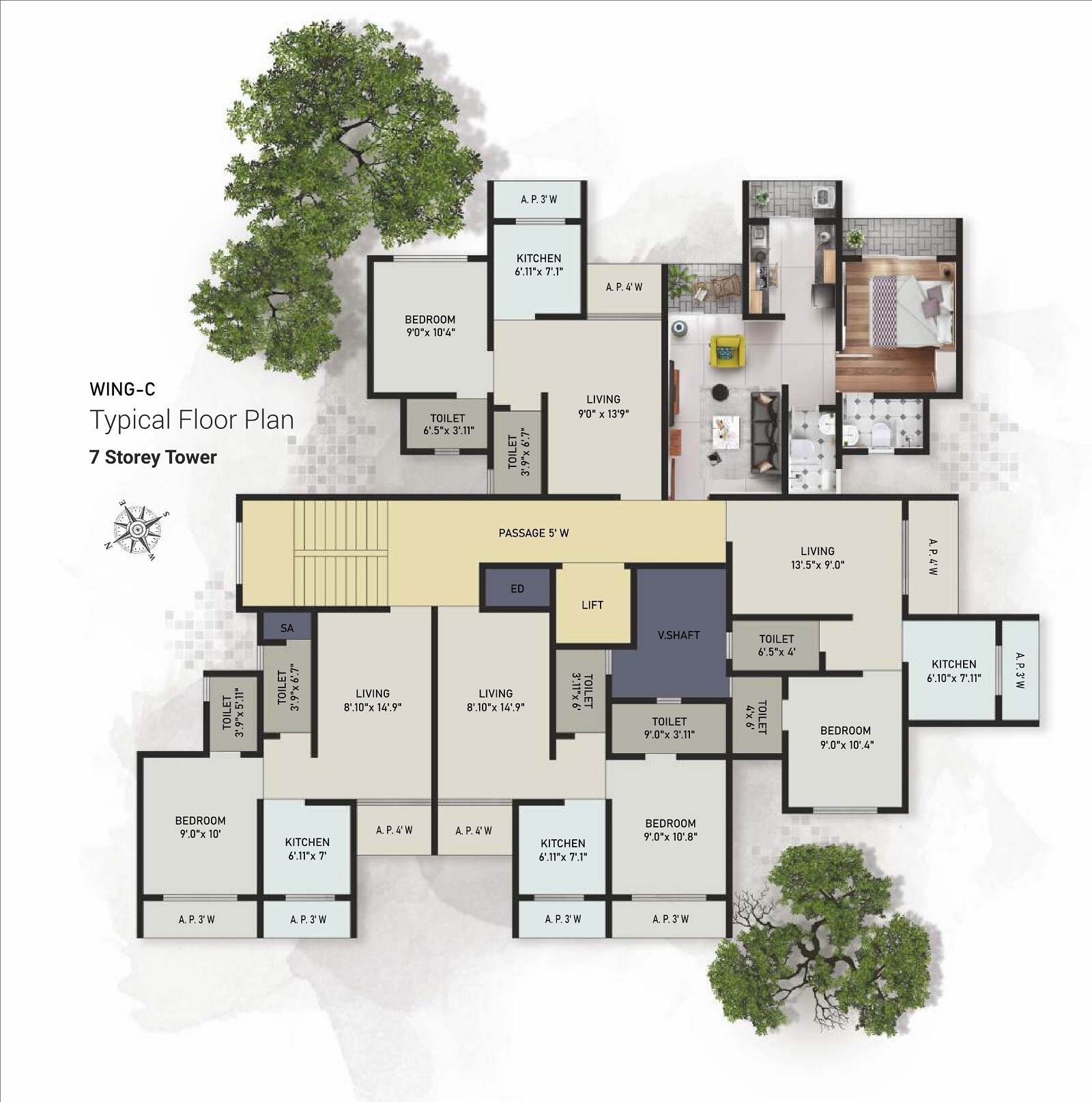 Patel Horizon Floor Plans 2