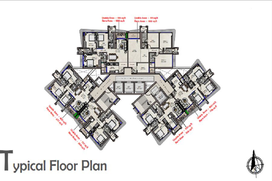 Patel Orion Floor Plans